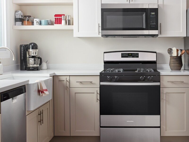 Stainless steel Amana® range Stainless steel Amana® range