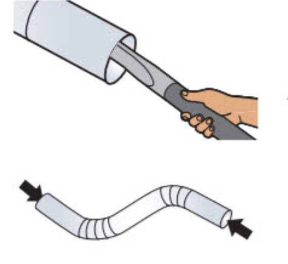 Dryer vent illustration