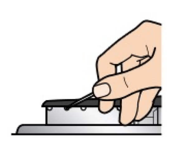 Range burner port cleaning illustration