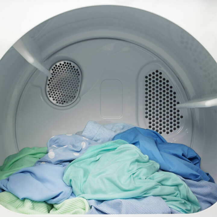 Clothes in dryer