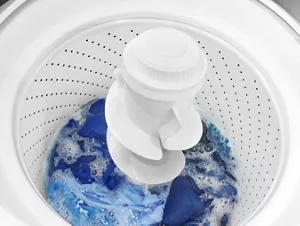 3.5 cu. ft. Top Load Washer with Dual Action Agitator White