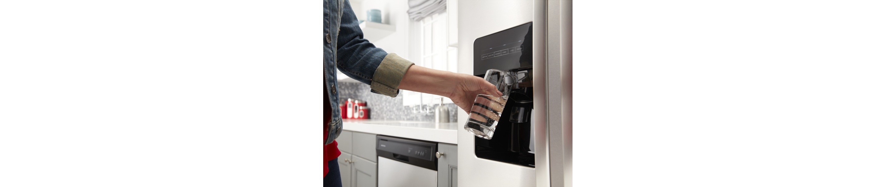 Refrigerator water dispenser
