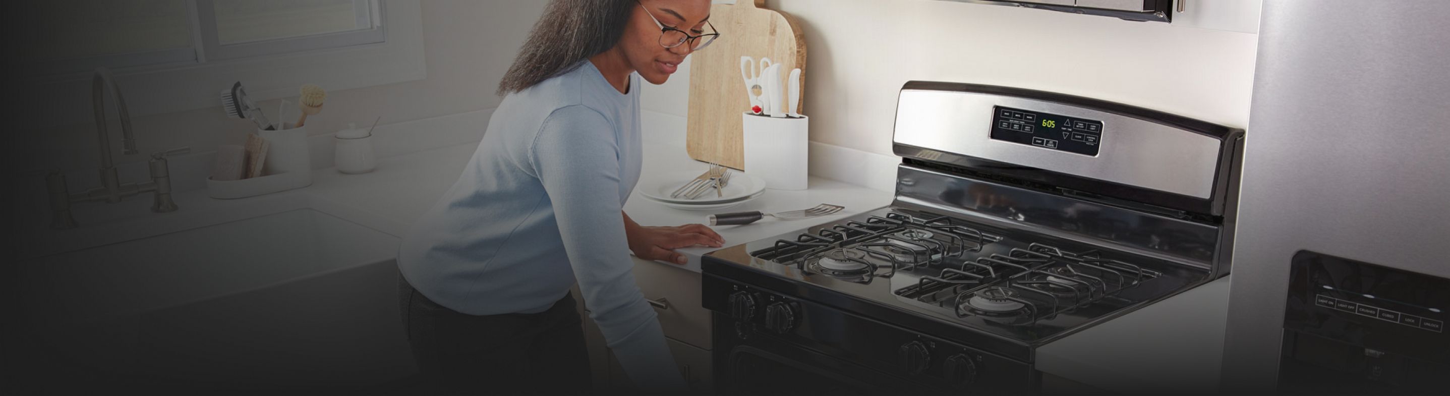 A person cooking.