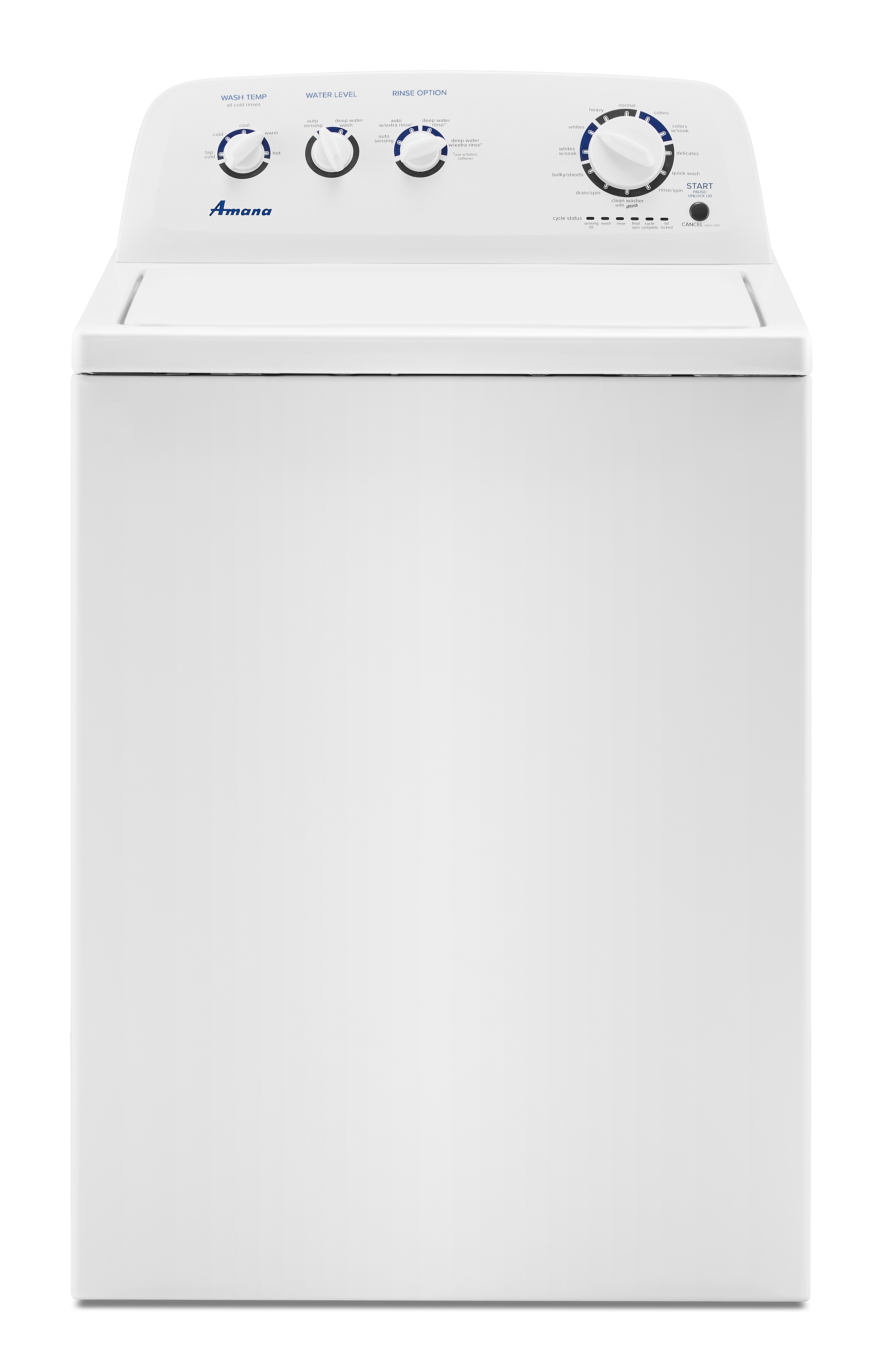 Amana 3.8 cu. ft. Large Capacity Top Load Washer with High-Efficiency Agitator