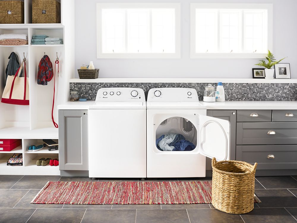 6.5 cu. ft. Electric Dryer with Wrinkle Prevent Option White