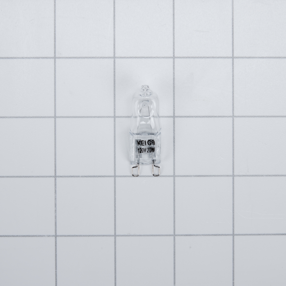 Halogen Microwave Light Bulb (25W, 120V) for Various Models W10709921 |  Amana, image size:1000x1000