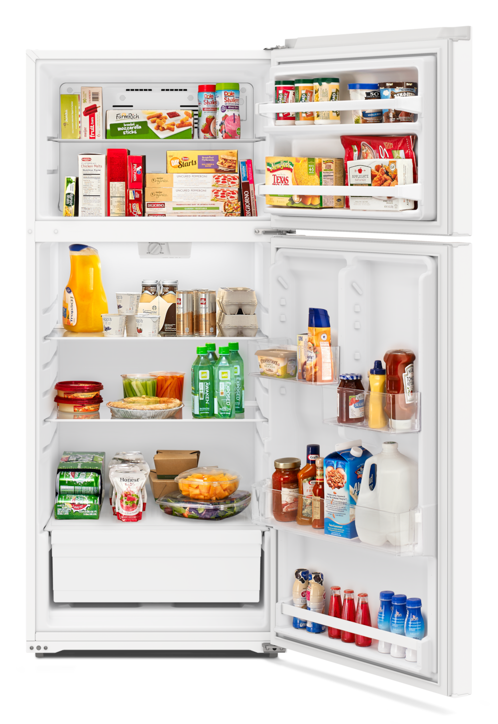 Top Freezer Refrigerator - 16.3 cu. ft. White ARTX3028PW | Amana