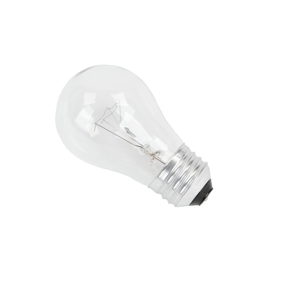 Incandescent Appliance Light Bulb (130V, 40W) - White, image size:1000x1000