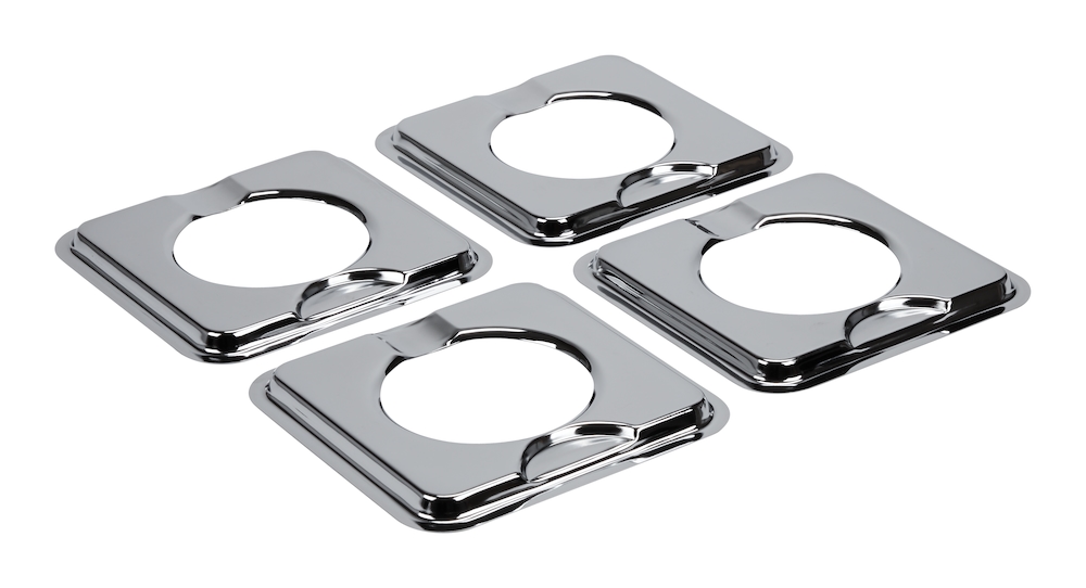 Kitchen Basics 101 Made In The USA, Porcelain Drip Pan Set Replacement For Whirlpool Amana Maytag W10288051 : 2 Ea 6" 93169204b And 8" 93169205b, AP4507828,1874987, 4396070, 4396072, AH2377787 - Foto 9