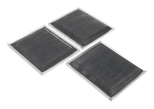 Range Hood Charcoal Replacement Filter (Set of 3)
